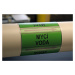 Páska na značení potrubí Signus M25 - MYCÍ VODA Samolepka 130 x 100 mm, délka 1,5 m, Kód: 25981