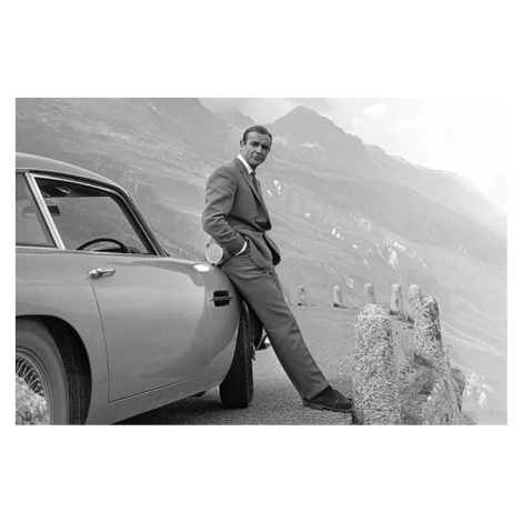 Plakát, Obraz - James Bond - Connery & Aston Martin, (91.5 x 61 cm) Pyramid