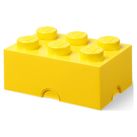 LEGO úložný box 6 - žlutá
