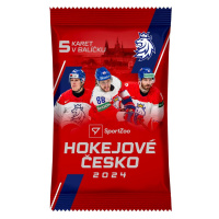 Hokejové karty SportZoo Hobby balíček Hokejové Česko 2024
