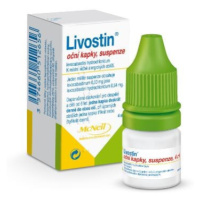 LIVOSTIN 0,5MG/ML OPH GTT SUS 1X4ML