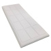 VISCOPUR Vrchní matrace (přistýlky) VISCOPUR® bamboo snow 8 cm - 180x200 cm