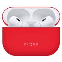 FIXED Silky silikonové pouzdro pro Apple AirPods Pro/Pro 2 červené