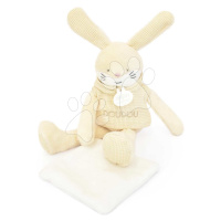 Plyšový zajíček Bunny Sweety Doudou et Compagnie v dárkovém balení béžový 25 cm od 0 měsíců