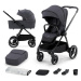 Kinderkraft KINDERKRAFT Kočárek kombinovaný Nea 2v1 Deep Grey, Premium