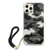 Guess GUHCP12LKSARBK hard silikonové pouzdro iPhone 12 Pro MAX 6.7" black Camo Collection