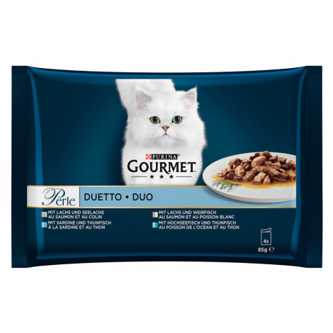 Multipack - Gourmet Perle 4 x 85 g - Mix III (duo)