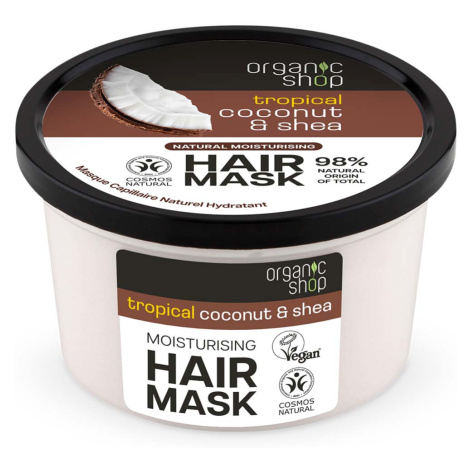 Organic Shop Simple Vlasová maska Kokos a Bambucké máslo 250 ml
