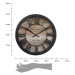 DekorStyle Nástěnné hodiny Voie Express 39 cm