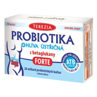 TEREZIA Probiotika + Hlíva ústřičná s betaglukany FORTE 10 kapslí