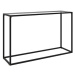 Konzolový stolek průhledný 120 × 35 × 75 cm tvrzené sklo