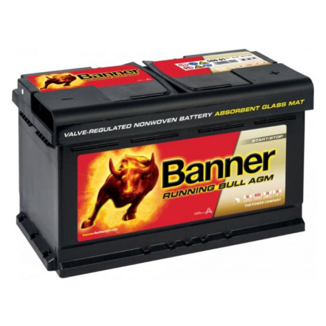 Autobaterie / akumulátor kyselino-olověný Banner Running Bull AGM 1...