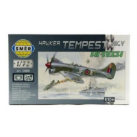 Směr Model Hawker Tempest MK.V HI TECH 14 2x17 3 cm v krabici 25x14 5x4 5 cm 1:72
