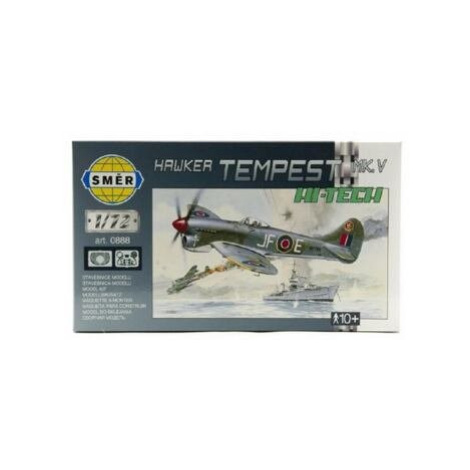 Směr Model Hawker Tempest MK.V HI TECH 14 2x17 3 cm v krabici 25x14 5x4 5 cm 1:72