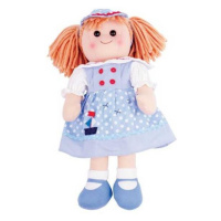 Bigjigs Toys Látková panenka Louise 38 cm