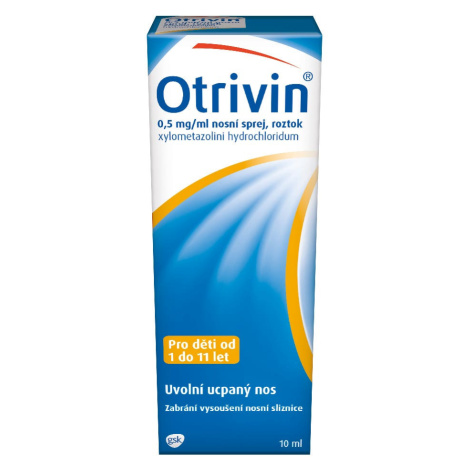 Otrivin 0,5mg/ml sprej 10ml