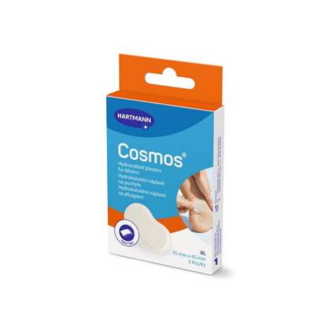 COSMOS gelová náplast na puchýře XL 7,5 × 4,5 cm 5 ks