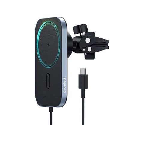 ChoeTech Magnetic Holder Wireless Car Charger 15W Black