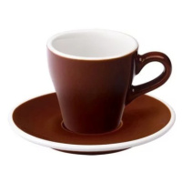 Loveramics Tulip - Cup and saucer - Espresso 80 ml - Brown