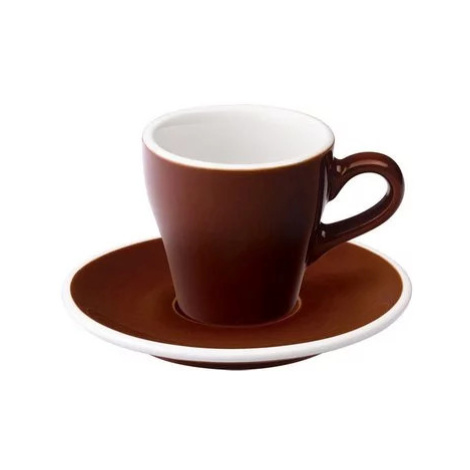 Loveramics Tulip - Cup and saucer - Espresso 80 ml - Brown