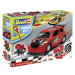 Junior Kit auto 00831 - Pull Back Rallye Car (červené) (1:20)