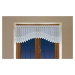 Dekorační vitrážová žakárová záclona THOSUND 60 bílá 300x60 cm (cena za vrchní díl) MyBestHome