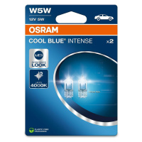 OSRAM W5W 12V W2.1x9.5d 5W Cool Blue INTENSE NextGen. 4000K blistr 2ks 2825CBN-2BL