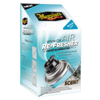 Meguiar's Air Re-Fresher Odor Eliminator New Car Scent desinfekce klimatizace + pohlcovač pachů 
