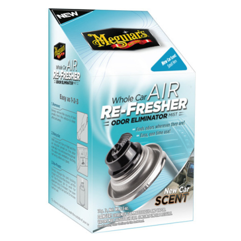 Meguiar's Air Re-Fresher Odor Eliminator New Car Scent desinfekce klimatizace + pohlcovač pachů  Meguiars