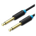 Vention 6.3mm Jack Male to Male Audio Cable 0.5m Black