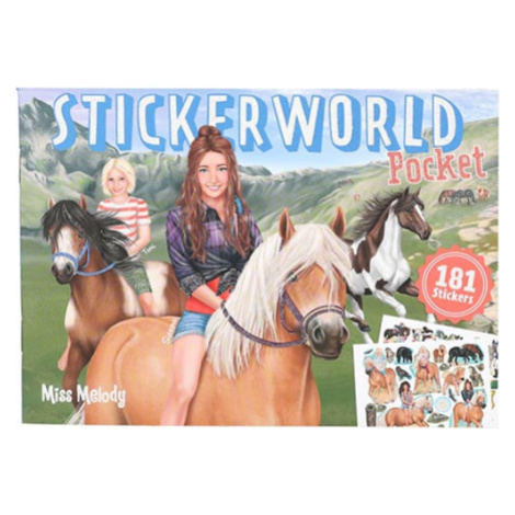 Stickerworld Pocket Miss Melody, 181 samolepek