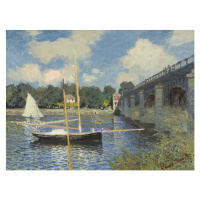 Claude Monet - Obrazová reprodukce The Bridge at Argenteuil, 1874, (40 x 30 cm)