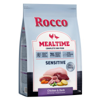 Rocco Mealtime Sensitive kuřecí a kachní - 1 kg