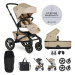 EASYWALKER Kočárek kombinovaný Jimmey Sand Taupe XXL AIR + RWS