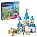 Lego® disney 43275 popelčin zámek a kočár s koňmi