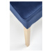 HALMAR Jídelní židle MODULO 48 cm modrá