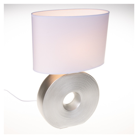 Landelijke tafellamp wit met staal - Ollo FISCHER & HONSEL