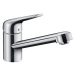 Dřezová baterie Hansgrohe Focus s otočným ramínkem chrom 71809000