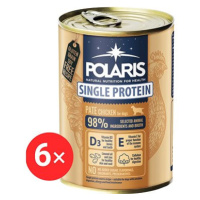 Polaris Single Protein Paté konzerva pro psy kuřecí 6 × 400 g