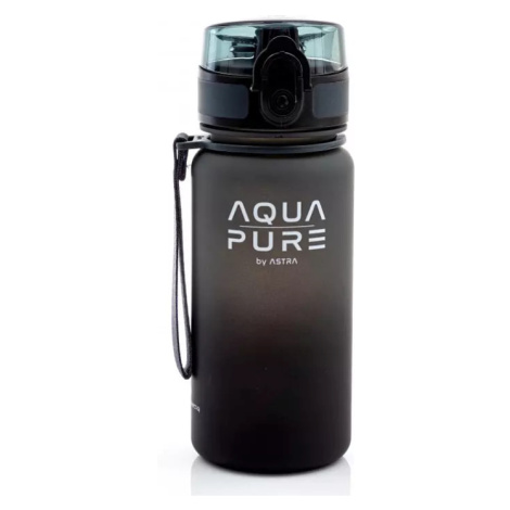 Zdravá láhev na vodu Aqua Pure 400ml černo-šedá Astra - Golze koberce
