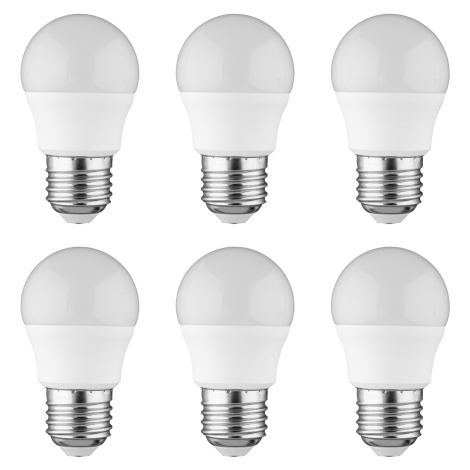 Livarno home LED žárovky, 6 kusů (E27 koule, 2,9 W)