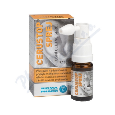 CERUSTOP ušní olej ve spreji 10 ml