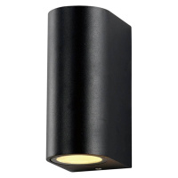 WALL LAMP ALUMINIUM černé BODY 2xGU10 SOCKET