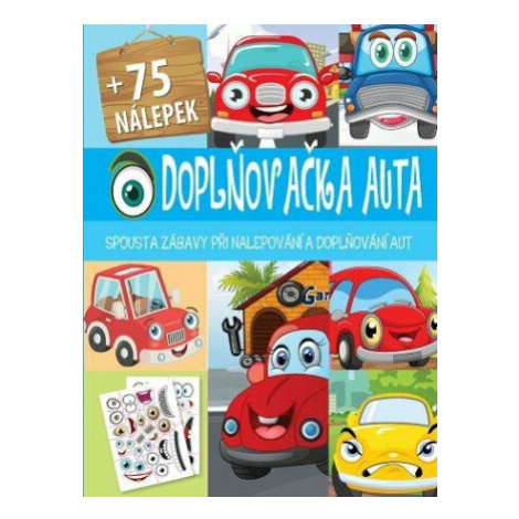 Doplňovačka auta + 75 nálepek FONI book