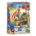 3D puzzle Pirátská loď s pokladem P832