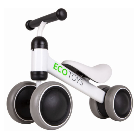 Dětské kolo v bílé barvě ECOTOYS