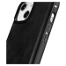 iCarer kožené pouzdro na iPhone 14 PLUS 6.7" Oil wax real leather back cover Black