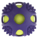 Hračka pro psy gumový tenisový míček 2v1 - 1 kus Ø 10 cm
