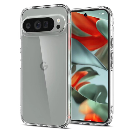 Kryt Spigen Ultra Hybrid, crystal clear - Google Pixel 9 Pro XL (ACS07721)