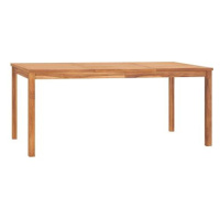 Zahradní jídelní stůl 180 × 90 × 77 cm masivní teakové dřevo, 315621